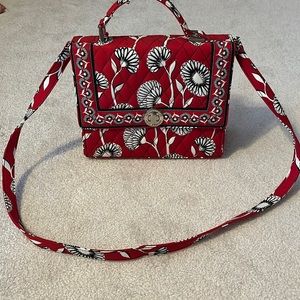 Vera Bradley, floral, print purse